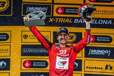 BUSTO ON THE BOX AT X-TRIAL BARCELONA